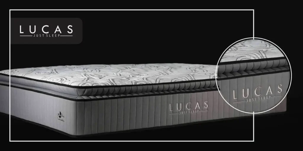 تشک سوپر طبی فنری پددار پاکتی جاست اسلیپ مدل لوکاس (Lucas)