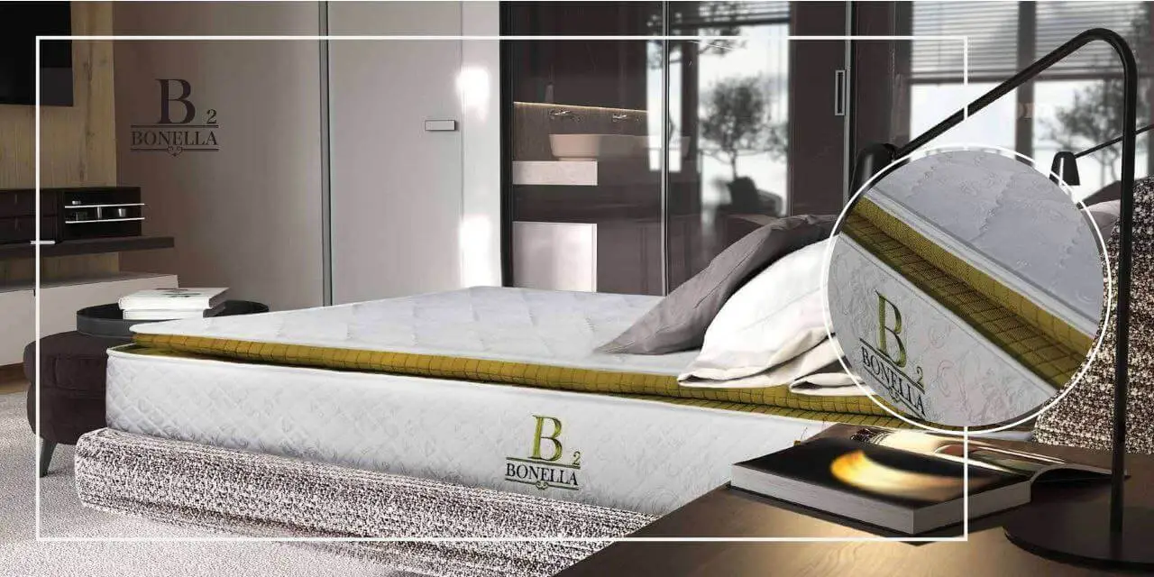 تشک طبی فنری پددار جاست اسلیپ مدل Bonella B2
