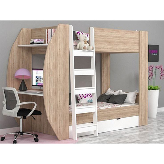 تخت خواب دو طبقه مدل روژین